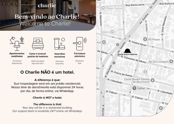 Charlie Skyline Moinhos Apartamento *